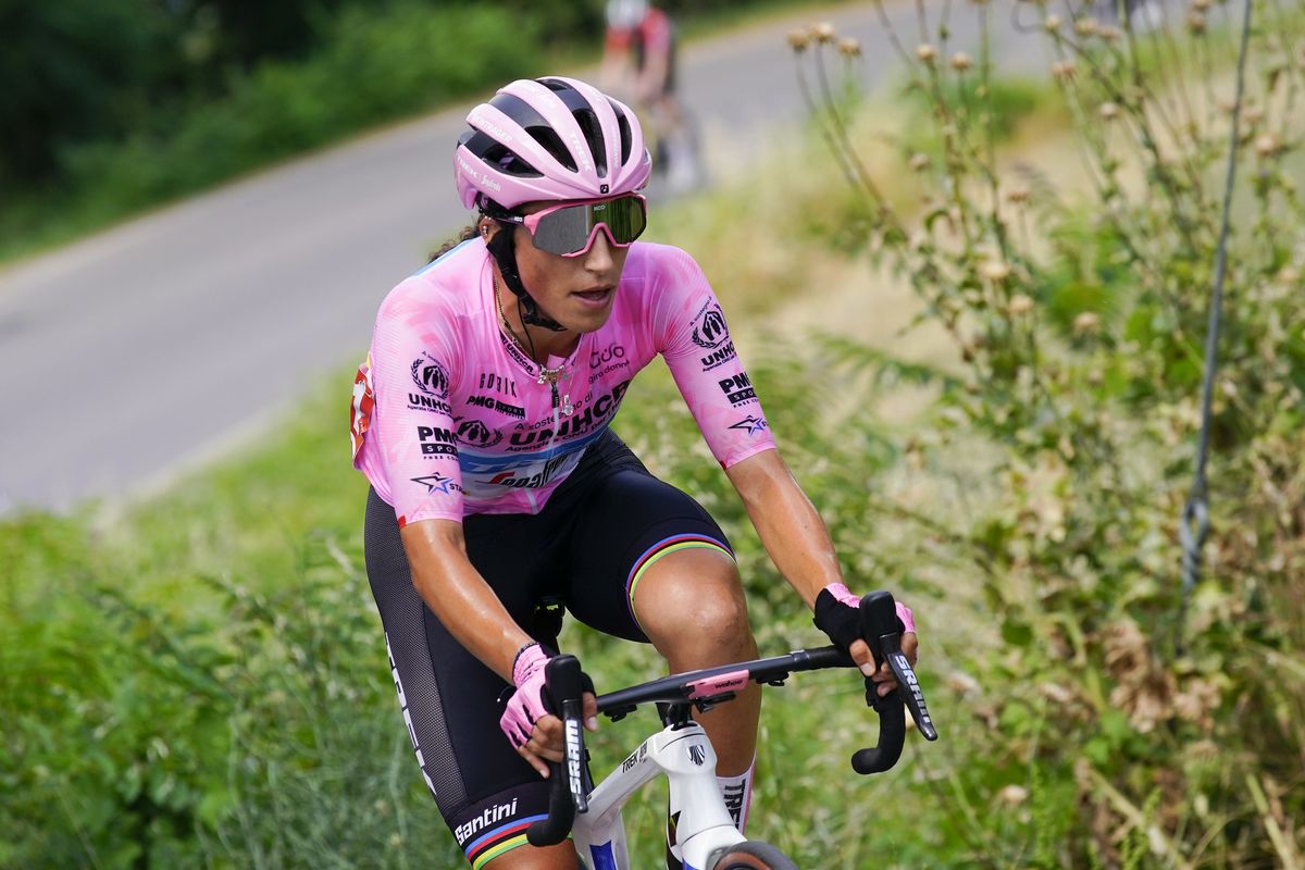 Giro d'Italia Donne 2022 - 33rd Edition - 4th stage Cesena - Cesena 120,9 km 04/07/2022 - Elisa Balsamo (ITA - Trek - Segafredo) - photo Massimo Fulgenzi/PMG Sport/SprintCyclingAgency&Acirc;&copy;2022