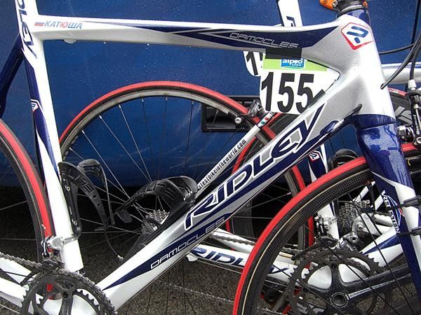 Katusha teammates apparently have their choice of a number of Ridley steeds from this Damocles&hellip;