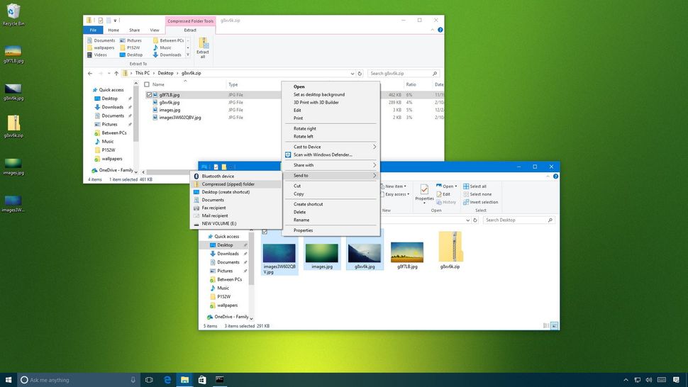 Windows 10 でファイルを圧縮 (および解凍) する方法