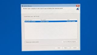 System Restore Option for Windows