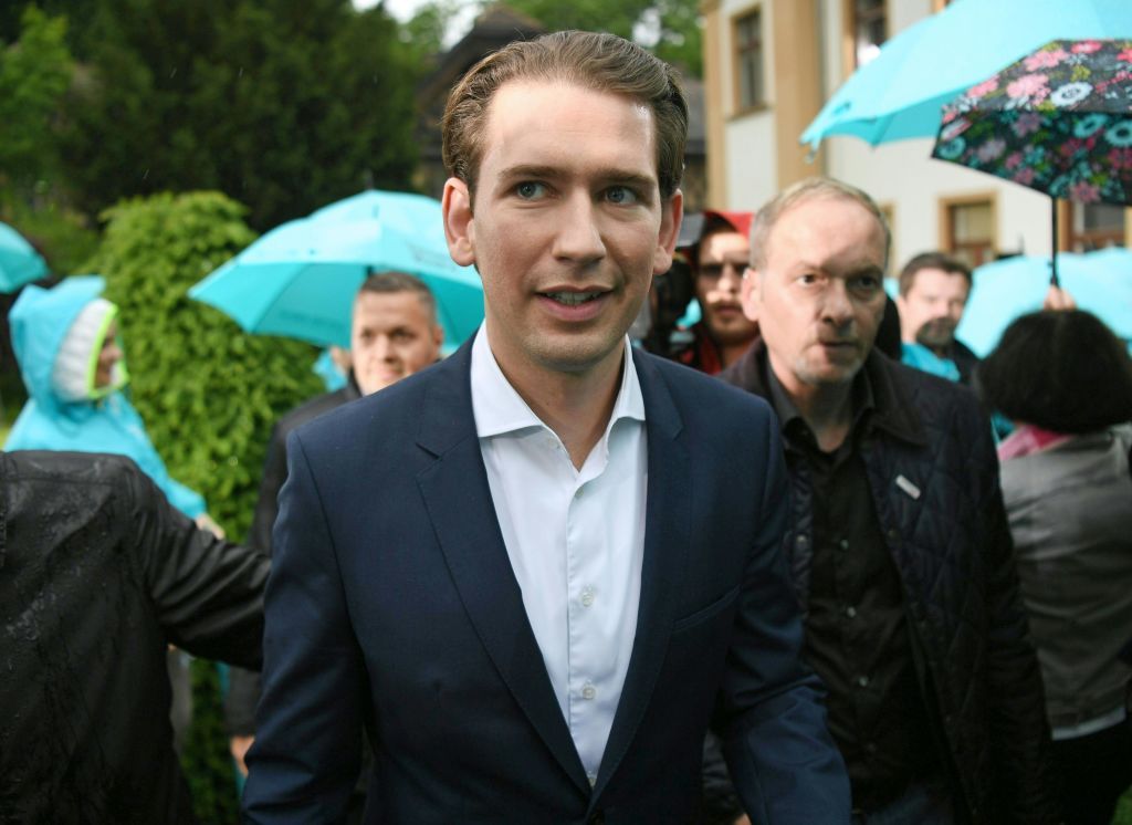 Former Austrian Chancellor Sebastian Kurz