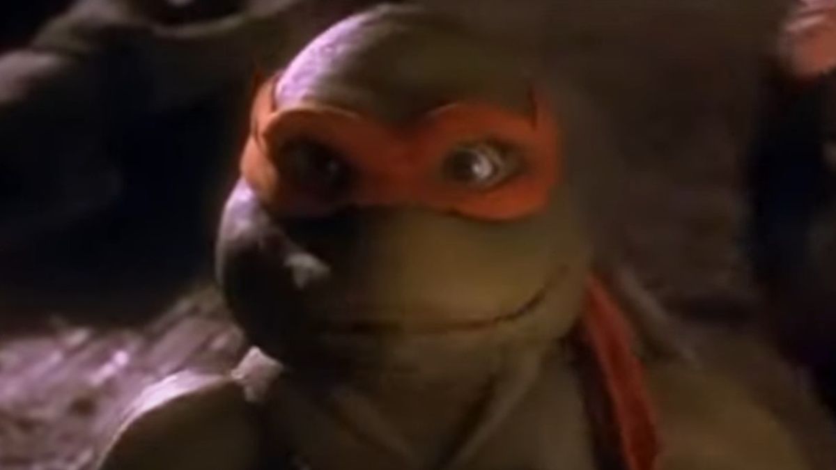 Michelangelo smimling in Teenage Mutant Ninja Turtles