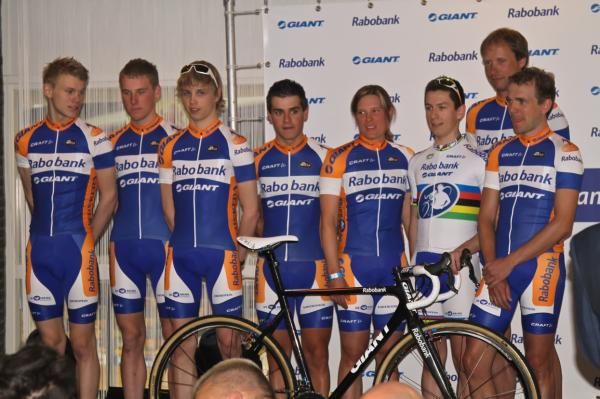Some of the Rabobank-Giant Offroad Team