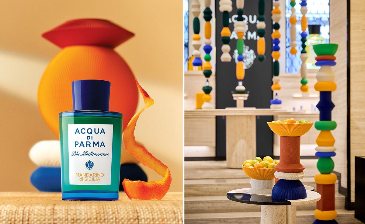 Discover Acqua di Parma’s new Mandarino di Sicilia fragrance at Milan Design Week 2024