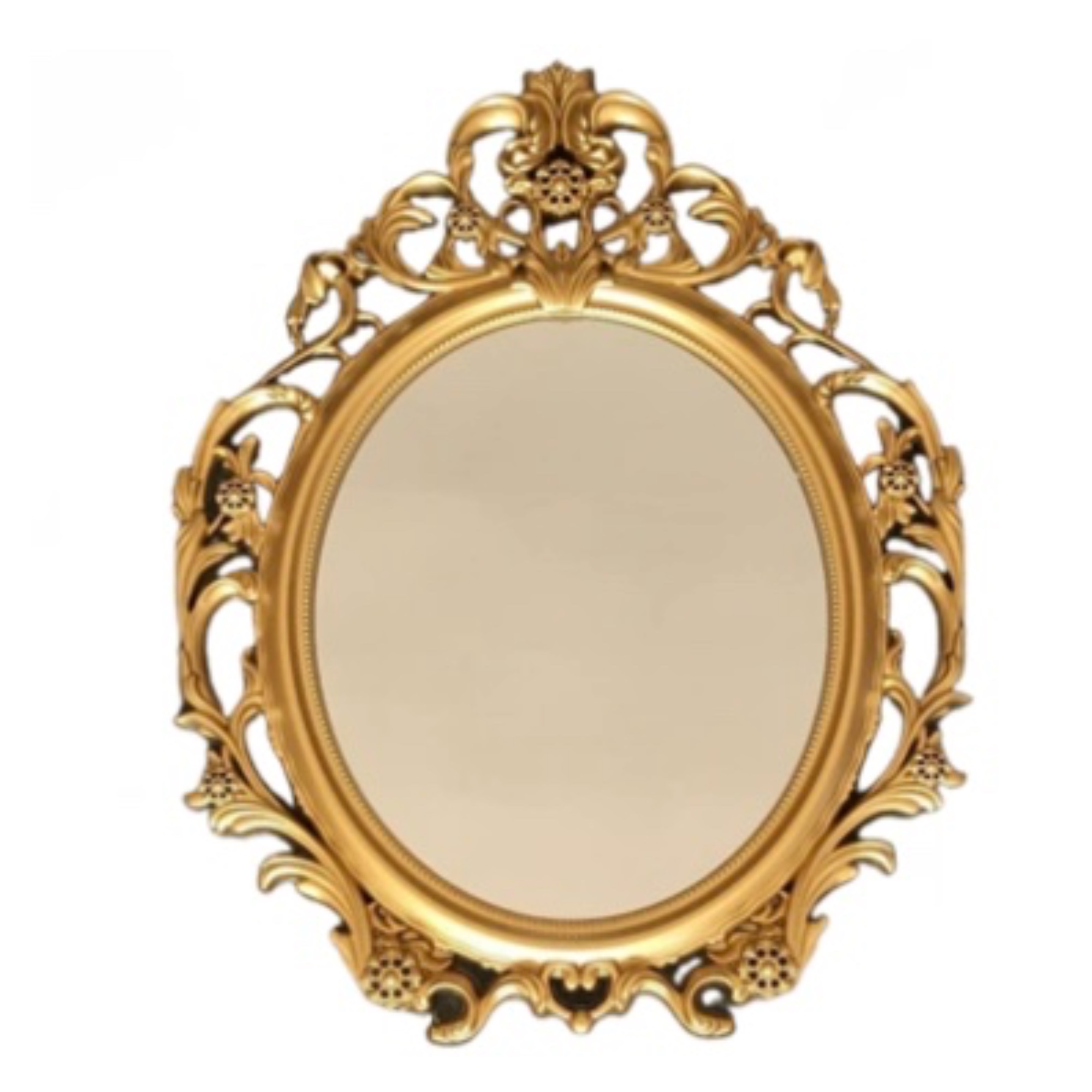 Gold Ornate Vintage Style Dressing Table Mirror