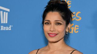 Freida Pinto attends the Room to Read 2023 New York Gala