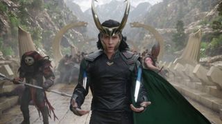 Tom Hiddleston as Loki in Thor: Ragnaroke