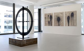 Johnson’s sculpture 'Black Steel in the Hour of Chaos', 2012