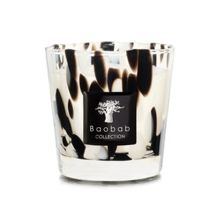 Scented Candle Pearls Black