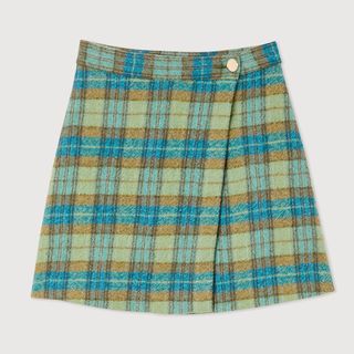 Sandro Short Wraparound Skirt