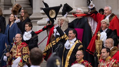 The proclamation of King Charles III in the City of London last Saturday