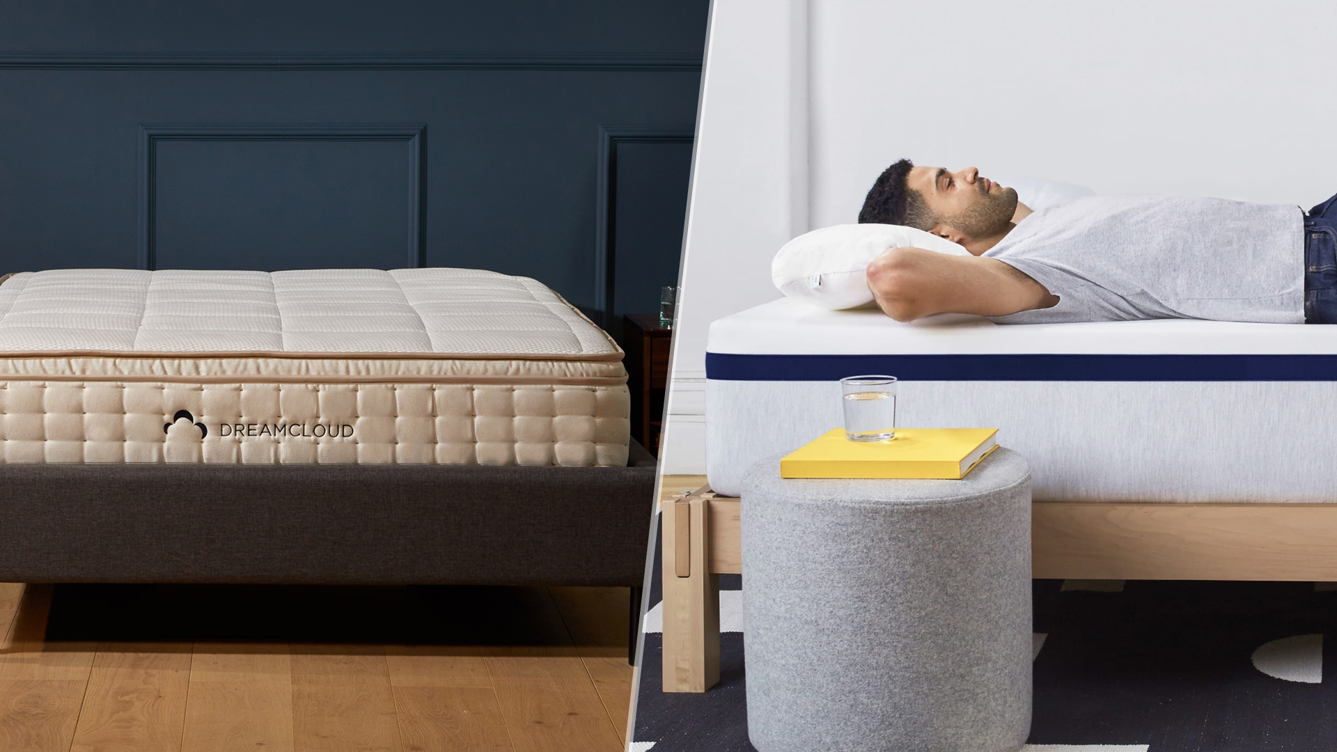 DreamCloud mattress vs Helix Midnight mattress which hybrid bed is