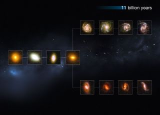 The Universe 11 Billion Years Ago