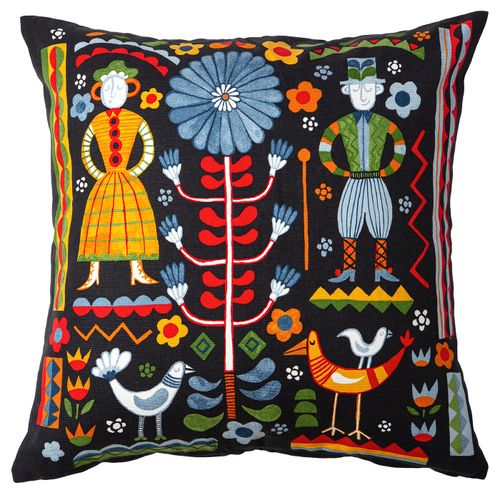 Trattkaktus Cushion Cover - Multicolor 20x20 "