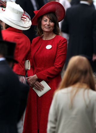 Carole Middleton attending Royal Ascot in 2012