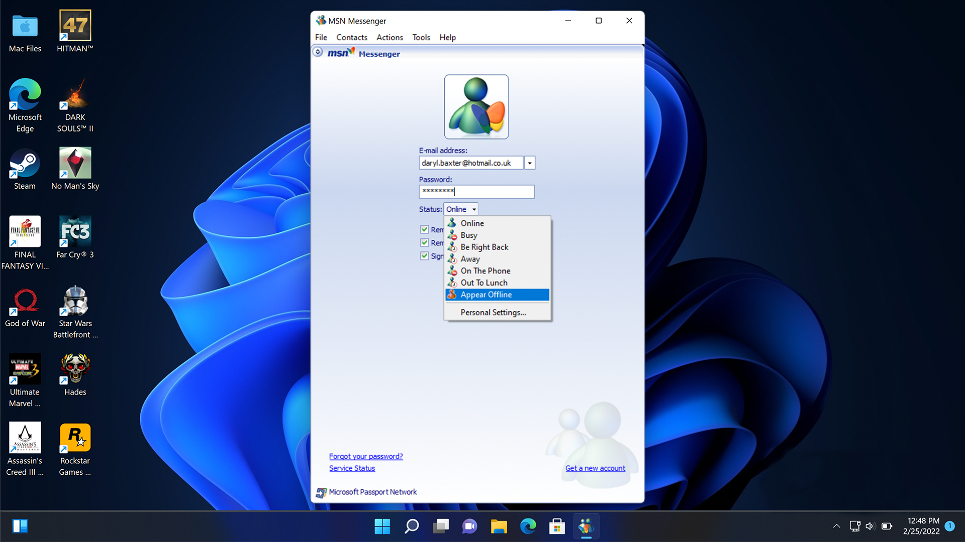 MSN Messenger در ویندوز 11