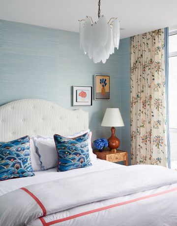 A lake house is transformed with color, pattern, and quirky vintage ...