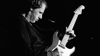 Atlanta - November 8: Mark Knopfler of Dire Straits performs at The Agora Ballroom in Atlanta, Ga. on November 8, 1980