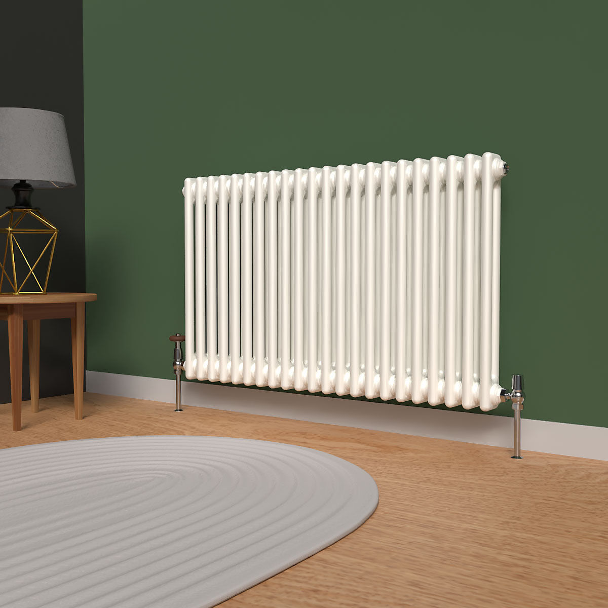 Lux Heat 2 Column Traditional Radiator