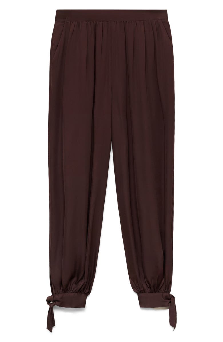 Tie Cuff Balloon Pants