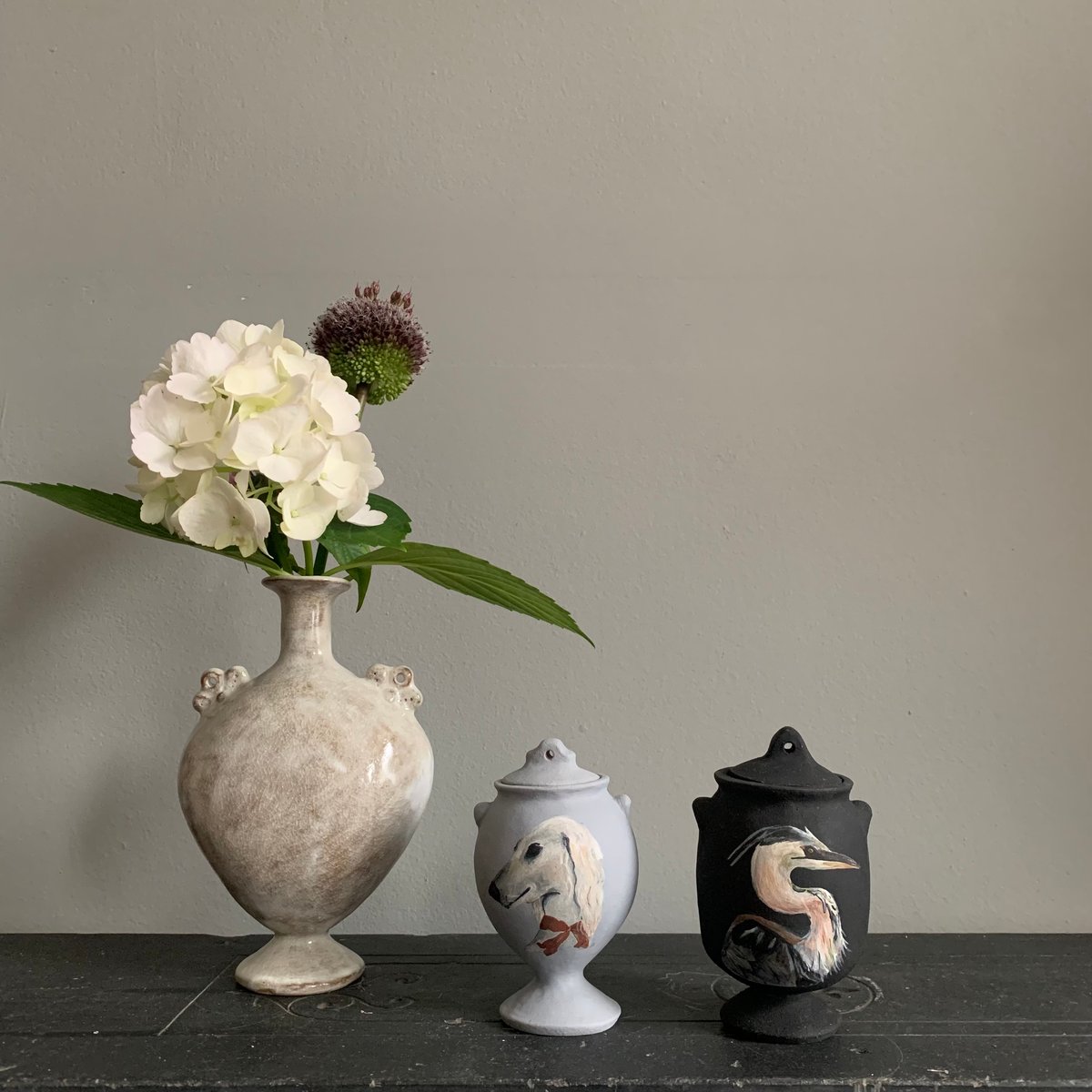 Medium Illustrated Jars