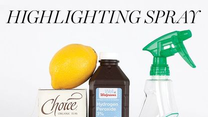 highlighting spray