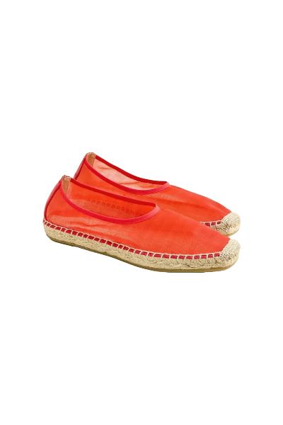 J.Crew, Made-In-Spain Espadrille Flats in Mesh