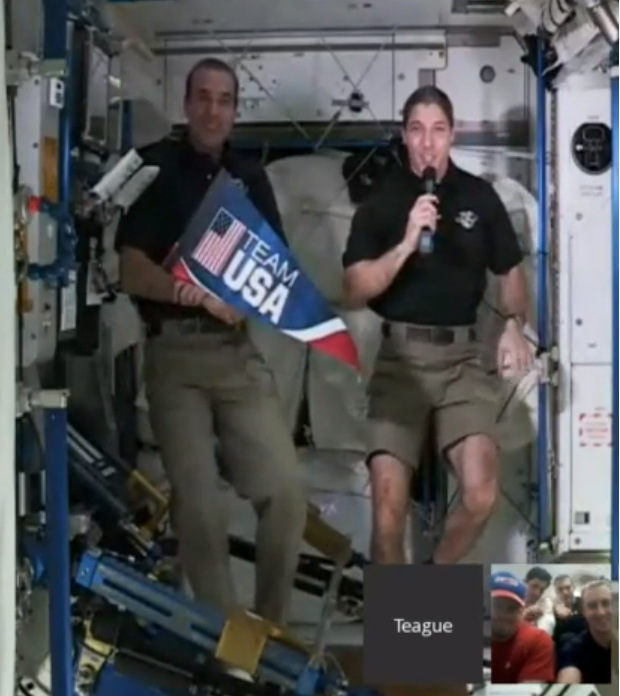 NASA Astronauts Mastracchio and Hopkins Discuss Winter Olympics 