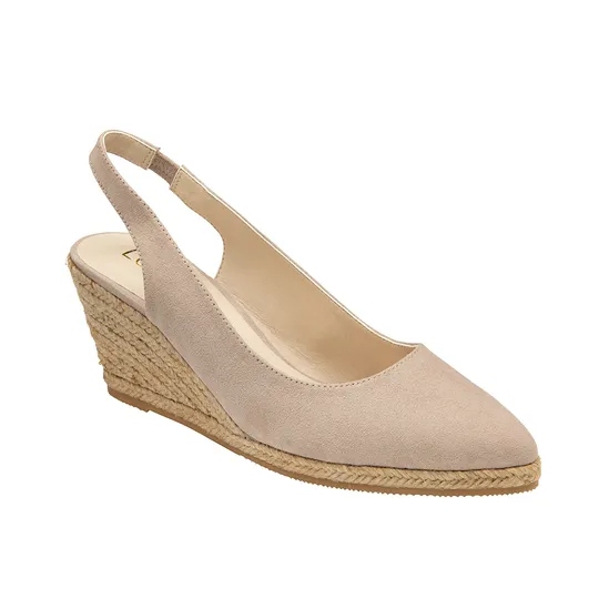 Lotus 'Gigi' Microfibre Wedge Shoes