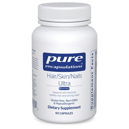Pure Encapsulations Hair/skin/nails Ultra, Biotin &amp; Collagen, 60 Count