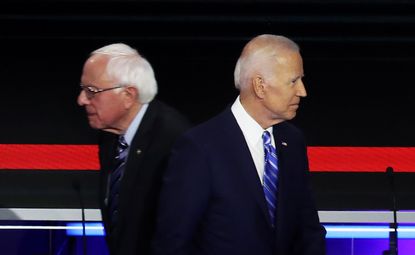 Bernie Sanders and Joe Biden