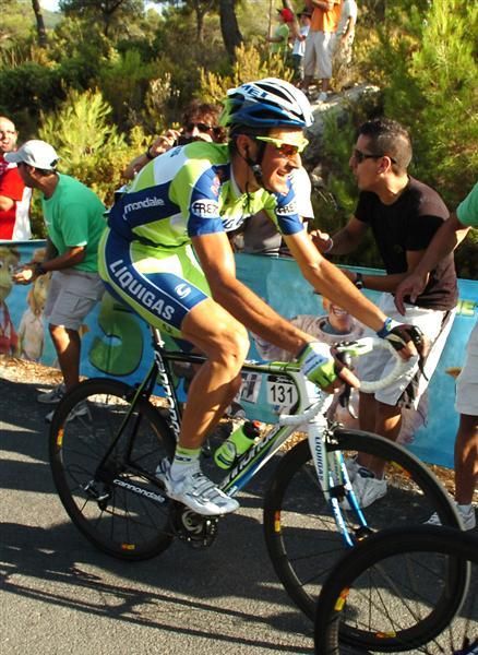 Ivan Basso (Liquigas) looks to be in good shape