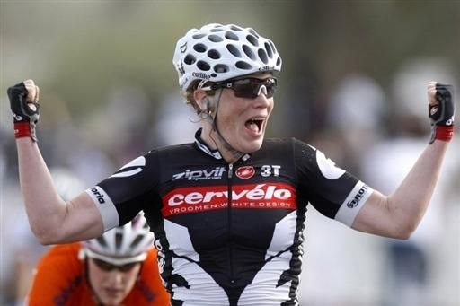 Kirsten Wild (Cervelo) takes the overall win in Qatar thanks to her stage win.