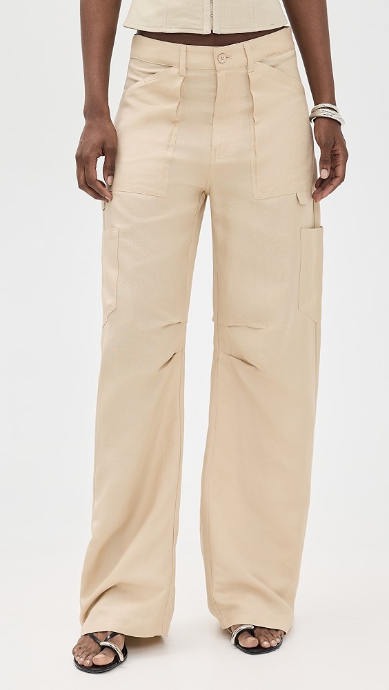 Lioness Miami linen pants