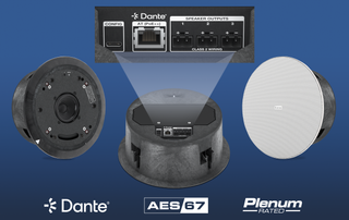 Extron's new PoE speaker. 