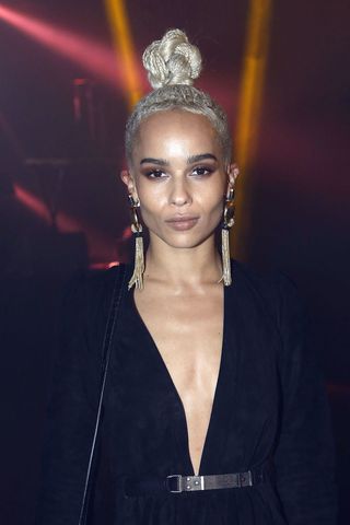 Zoe Kravitz at the YSL Beauty Party