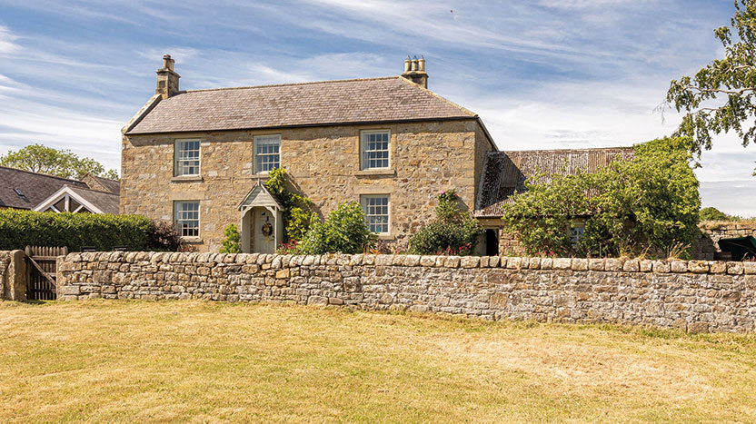 Fenwick Towers Farmhouse, Fenwick, Matfen, Northumberland.