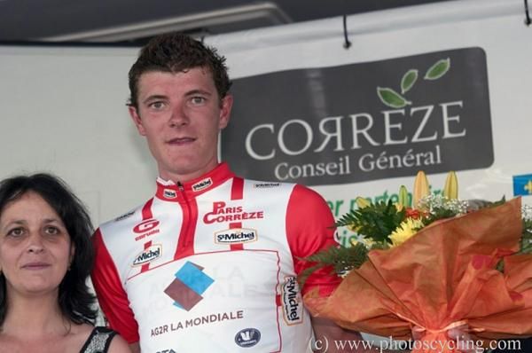 Julien Berard (AG2R La Mondiale) leads the mountains classification.