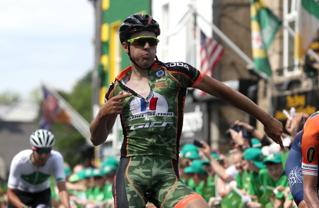 Yannis Yssaad (Armee de Terre) wins the stage