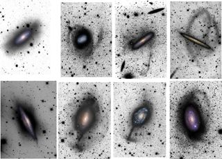 A series of images shows how astronomers hunt for streams of stars — something the Roman telescope will improve on by resolving individual stars.