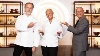 Marcus Wareing, Monica Galetti and Gregg Wallace for MasterChef: The Professionals 2023