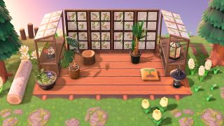 Animal Crossing greenhouse