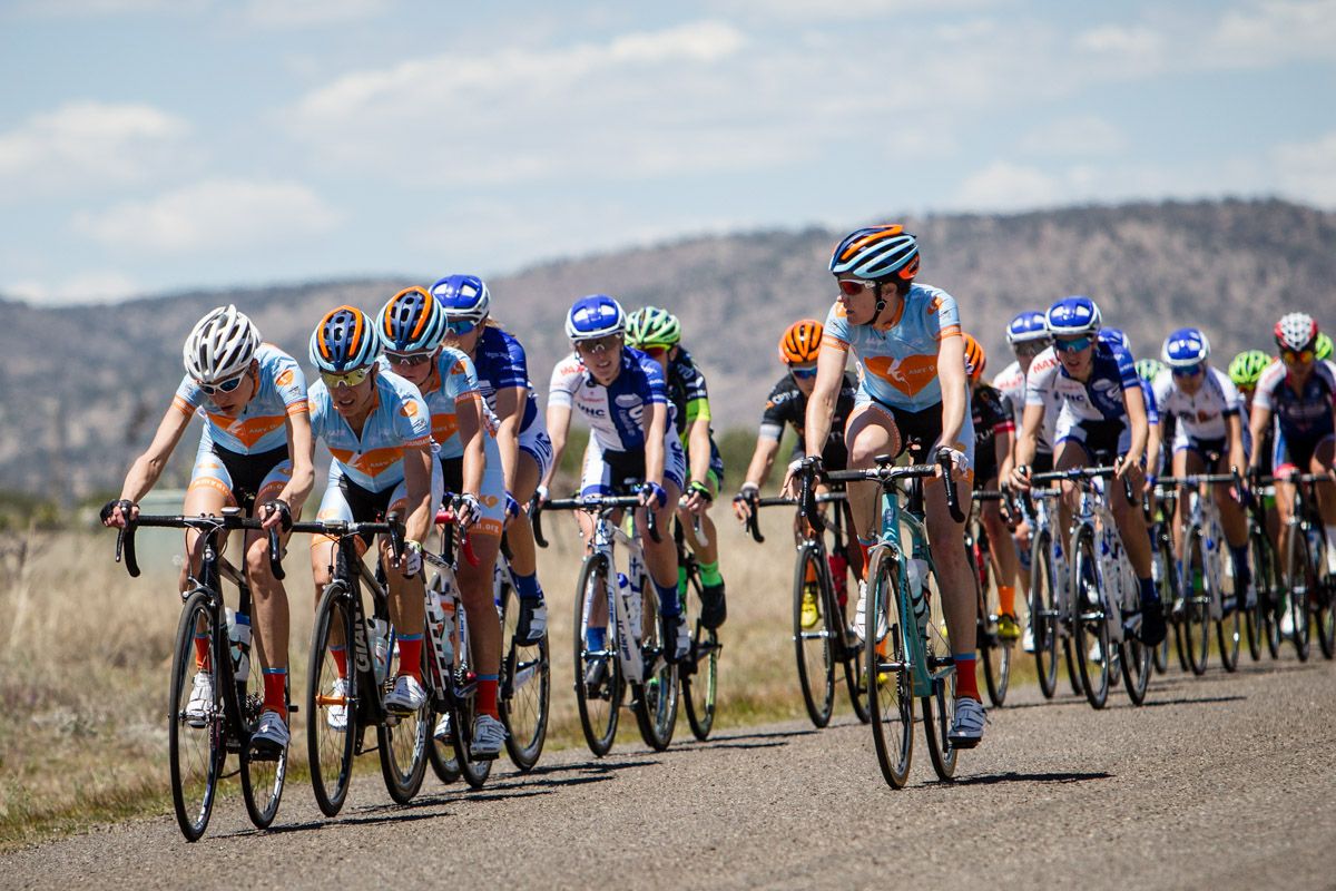 The Amy D Foundation team sets pace at the front