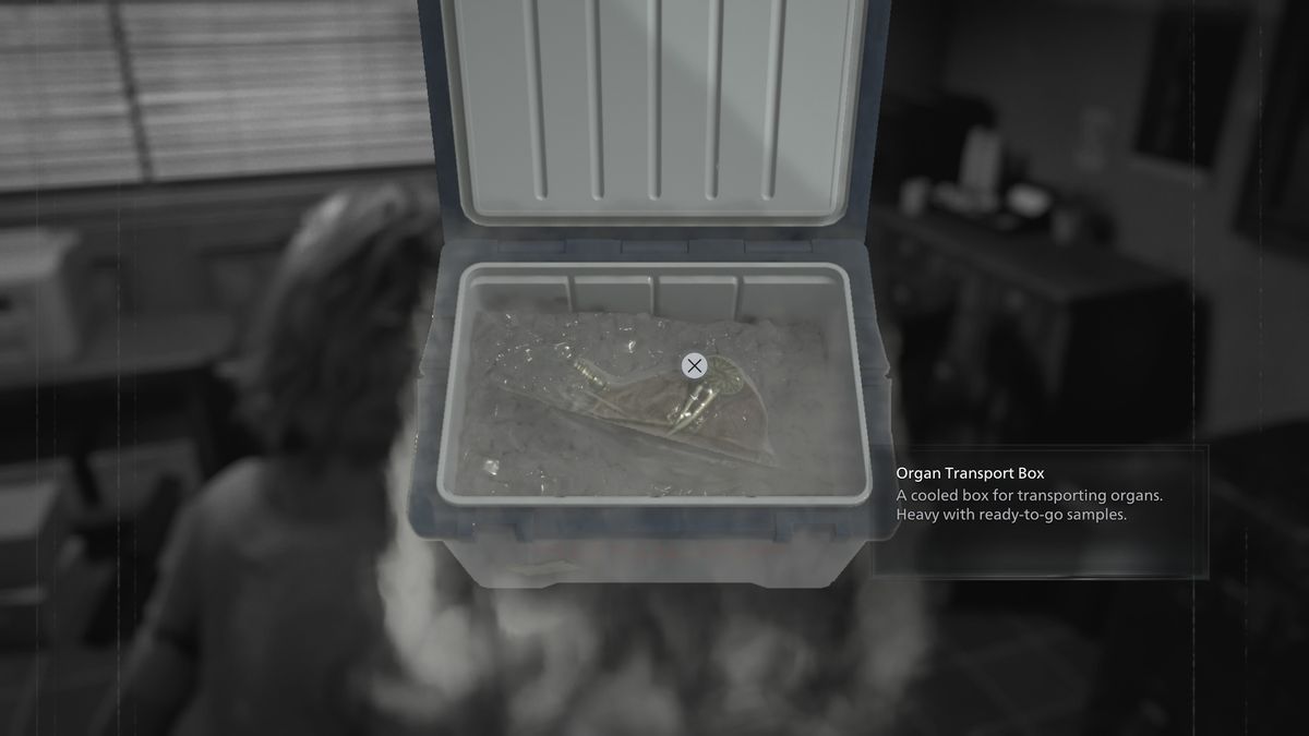 Resident Evil Requiem Organ Transport Box - Artificial lungs