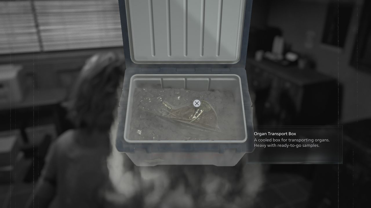 Resident Evil Requiem Organ Transport Box - Artificial lungs