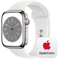 Apple Watch Series 8 GPS &amp; Cellular 45mm (stainless steel) and 2 years AppleCare: $828 $651.84 at Amazon