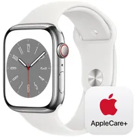 Apple Watch Series 8 GPS &amp; Cellular 45mm (stainless steel) and 2 years AppleCare: $828 $651.84 at Amazon