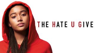 A screenshot of Starr Carter next to the title card for The Hate U Give movie