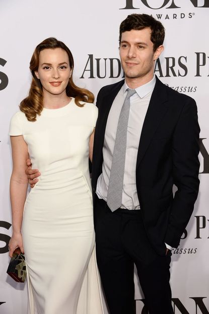 Leighton Meester, 33, and Adam Brody, 39