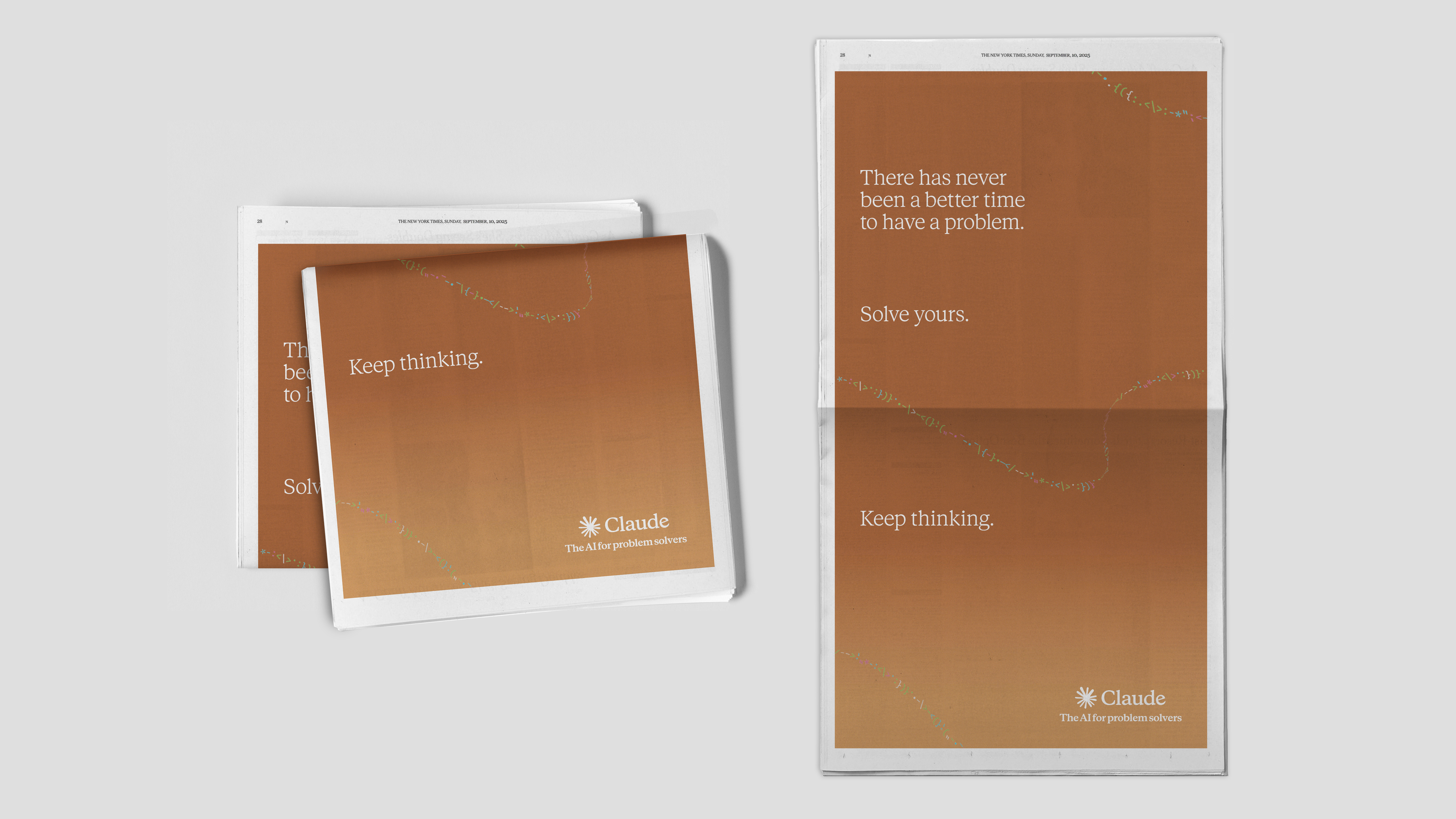 Anthropic Claude AI ad campaign